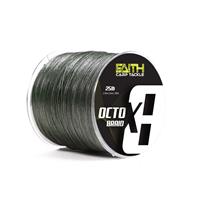 Faith OctoX8 Braided Line - Green - Gevlochten Lijn - 25lb - 0.16mm - 1000m