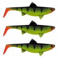 Senshu Real Fin Shad 12 - Shiny Tiger - 12cm - 13g - 3 Stuks