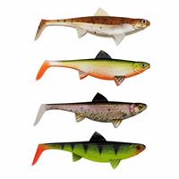 Senshu Real Fin Shad 8 - Mix Pack - 8cm - 11g - 4 Stuks