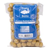 Tasty Baits Hookbait Boilies - Pineapple - 20mm - 1kg