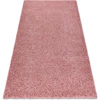 RUGSX Teppich SOFFI shaggy 5cm erröten rosa Rosatönen 80x150 cm