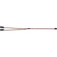 Reely Servo Y-kabel [2x Futaba-stekker - 1x JR-bus] 30.00 cm 0.14 mm²