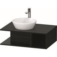 Duravit D-Neo Onderkast 80x55x26 cm Eiken (zwart)