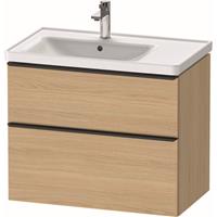 Duravit D-Neo Onderkast 78,4x45,2x62,5 cm Natuur eiken