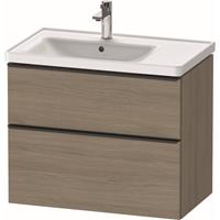 Duravit D-Neo Onderkast 78,4x45,2x62,5 cm Eiken (terra)