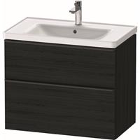 Duravit D-Neo Onderkast 78,4x45,2x62,5 cm Eiken (zwart)