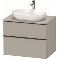 Duravit D-Neo Onderkast 80x55x66,4 cm Betongrijs