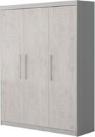 Roba kledingkast Maren 2 190 x 131 x 52 cm hout grijs
