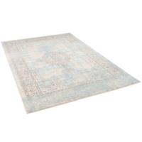 Pergamon Designer Teppich Passion Vintage Bordüre Teppiche blau/beige Gr. 80 x 150