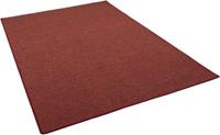 Snapstyle Schlingen Teppich Alma Meliert Teppiche rot Gr. 100 x 100