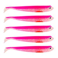 Eurocatch Fishing Zander Gummifisch - Shad - UV Pink - 12cm - 5st