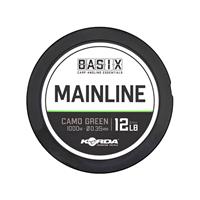Korda Basix Mainline - Nylon Vislijn - 12lb - 0.35mm - 1000m