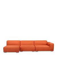 Kartell Plastics Duo Sofa Sessel/Sofa  Farbe: orange