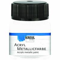 C. Kreul KREUL Acryl Metallicfarbe 20ml perlmutt-weiß