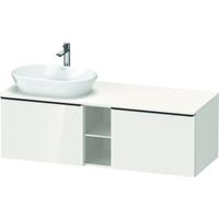 Duravit D-Neo wastafelonderkast geschikt voor wastafel links 45,9x140x55 cm, wit