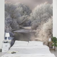 Bilderwelten Fototapete - Winter Song - Vlies Quadrat Größe HxB: 240cm x 240cm