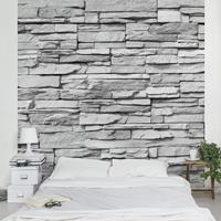 Bilderwelten Steintapete - Ashlar Masonry - Vlies Fototapete Quadrat Größe HxB: 288cm x 288cm
