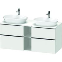 Duravit D-Neo wastafelonderkast 66,4x140x55 cm, wit mat