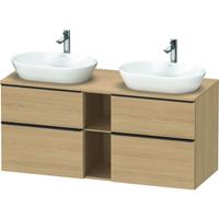 Duravit D-Neo wastafelonderkast 66,4x140x55 cm, natuur eiken mat