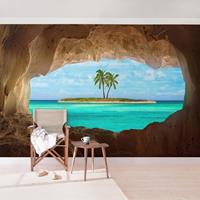 Bilderwelten Fototapete - Blick ins Paradies - Vlies Breit Größe HxB: 255cm x 384cm
