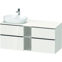 Duravit D-Neo wastafelonderkast met 4 lade 66,4x140x55 cm, wit