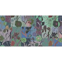 A.S. CREATIONS A.s.creations - Fototapete floral patch 2 DD114232 Livingwalls Walls by Patel Vliestapete Blau Grün Violett - Grau, Rot