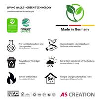 A.S. CREATIONS A.s.creations - Fototapete octopus´sGard1 DD114267 Livingwalls Walls by Patel Vliestapete Blau Rosa - Braun, Grün