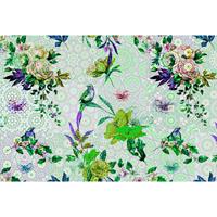 A.S. CREATIONS A.s.creations - Fototapete mosaic garden1 DD110191 Livingwalls Walls by Patel Vliestapete Gelb Grün Rosa Violett - Gelb, Grün, Rosa, Violett