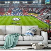 K&L WALL ART Fototapete Bayern München Stadion Choreo Immer weiter 384x260 cm