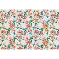 A.S. CREATIONS A.s.creations - Fototapete mosaic lilies1 DD110211 Livingwalls Walls by Patel Vliestapete Grün Orange Rot - Grün, Orange, Rot