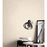 NEWROOM Tapete Beige Vliestapete Struktur - Einfarbig Uni Weboptik Unifarbe Modern - Beige