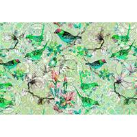 A.S. CREATIONS A.s.creations - Fototapete mosaic birds 1 DD110246 Livingwalls Walls by Patel Vliestapete Grün Türkis - Grün, Türkis
