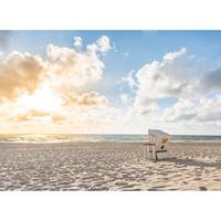 living walls Fotobehang Designwalls Beach Chair (5-delig)