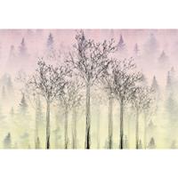 A.S. CREATIONS A.s.creations - DD118010 TreesArtwork4 Atelier 47 fototapete wald natur 270 x 400 cm (4 Teile) Fototapeten online entdecken - Gelb, Schwarz /