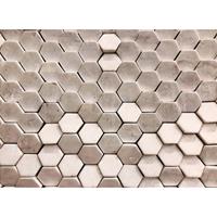 living walls Fotobehang Designwalls Hexagon Surface 2 (5-delig)