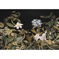 A.S. CREATIONS A.s.creations - DD118080 BotanicSketch3 Atelier 47 fototapete blumen natur 270 x 400 cm (4 Teile) Fototapeten online entdecken - Grün, Schwarz /