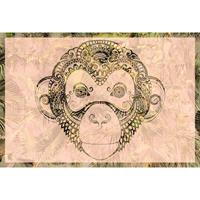 A.S. CREATIONS A.s.creations - DD118100 MonkeyPattern2 Atelier 47 fototapete tiere regenwald palmen 270 x 400 cm (4 Teile) Fototapeten bei BRICOFLOR kaufen - Gelb,