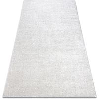 RUGSX Teppich Teppichboden SANTA FE creme 031 eben, glatt, einfarbig Beigetönen 100x200 cm