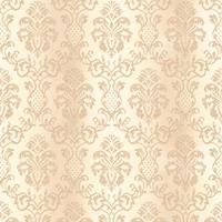 A.S. CREATIONS A.s.creations - Barock-Tapete Ornament-Tapete Beige Crème Vliestapete Beige Crème 335455 33545-5 - Beige / Crème