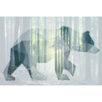 Architects Paper Fotobehang Atelier 47 Bear Forest 1 (4-delig)