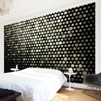 Bilderwelten Tapete Punkte - Disco Background - Muster Vliestapete Breit Größe HxB: 255cm x 384cm