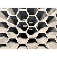 living walls Fotobehang Designwalls Honeycomb Structure 2 (5-delig)