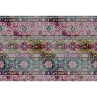 A.S. CREATIONS Fototapete navajo 1 DD110921 Livingwalls Walls by Patel Vliestapete Creme Rosa Schwarz Türkis - Creme, Grün, Türkis