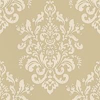 A.S. CREATIONS A.s.creations - Barock-Tapete Ornament-Tapete Beige Crème Grau Vliestapete Beige Crème Grau 341433 34143-3 - Beige / Crème, Grau