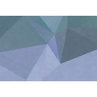 A.S. CREATIONS Fototapete polygonal 3 DD110946 Livingwalls Walls by Patel Vliestapete Blau Grün - Blau, Gold