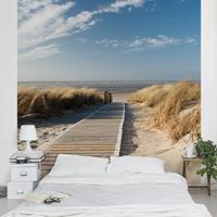 Bilderwelten Fototapete Strand - Ostsee Strand - Vliestapete Quadrat Größe HxB: 288cm x 288cm