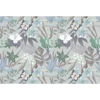 A.S. CREATIONS A.s.creations - Fototapete orchid garden2 DD111006 Livingwalls Walls by Patel Vliestapete Beige Blau Grau Grün Braun Türkis Weiss - Blau, Schwarz