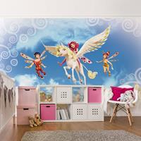 Bilderwelten Kindertapete - Mia and me - Über den Wolken - Vlies Fototapete Breit Größe HxB: 190cm x 288cm
