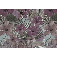 A.S. CREATIONS A.s.creations - Fototapete hibiscus 2 DD111066 Livingwalls Walls by Patel Vliestapete Creme Grün Violett - Blau, Violett