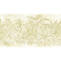 A.S. CREATIONS A.s.creations - Fototapete fern garden 1 DD111091 Livingwalls Walls by Patel Vliestapete Creme Gelb - Beige, Blau, Braun, Rot